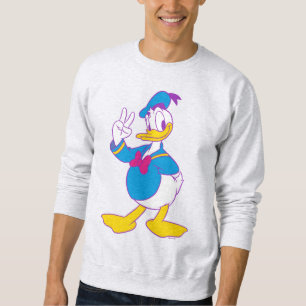 Sweatshirt Donald Duck Signe de Paix