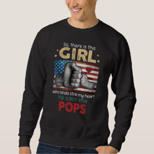 Sweatshirt Donc Il Y A Cette Fille Qui, En Quelque Sorte, M'A