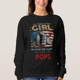Sweatshirt Donc Il Y A Cette Fille Qui, En Quelque Sorte, M'A