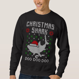 Sweatshirt Doo Doo Doo Doo Funny Père Noël laid