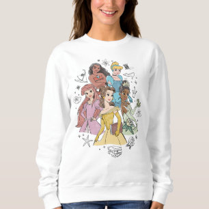 Sweatshirt Doodles Disney Princess Marker