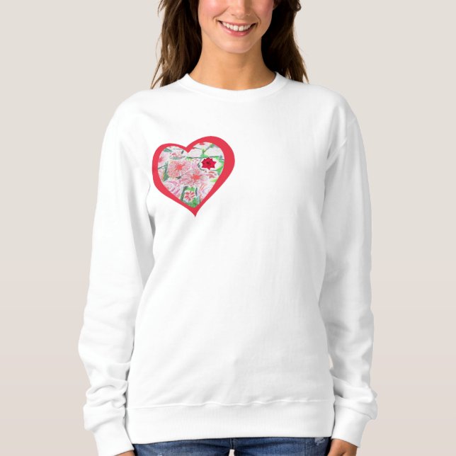 Sweatshirt Double coeur (Devant)