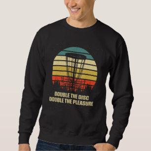 Sweatshirt Double Disque Double Plaisir Dictons de Golf à Dis