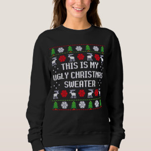 Sweatshirt Douleur de Noël moche