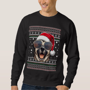 Sweatshirt Doux moche X mas Père Noël Berger Anatolien Chien