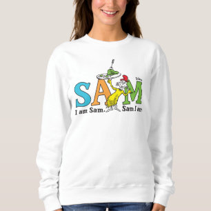 Sweatshirt Dr. Seuss Je suis Sam. Sam je suis.