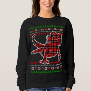 Sweatshirt Dragon à oreilles Plaid ignoble Pyjama mignon X-