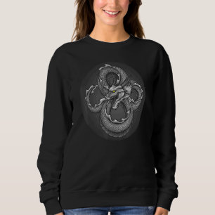 Sweatshirt Dragon Roll Rpg Table Top Game Géométrie Rôle Jeu