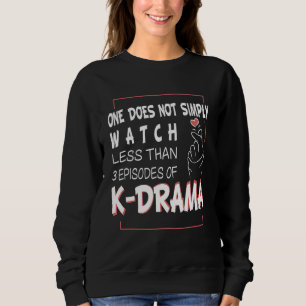Sweatshirt Drame coréen Kdrama Doigt Coeur Dire 1