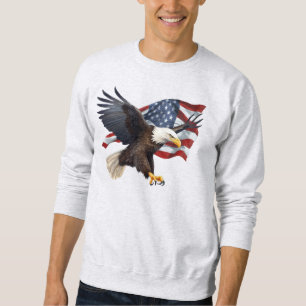 Sweatshirt Drapeau/Aigle - T-Shirt