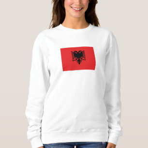 Sweatshirt Drapeau albanais patriotique