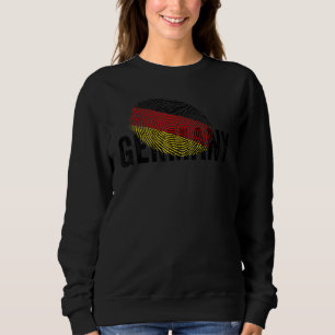Sweatshirt Drapeau allemand ADN allemand fier allemand cool A