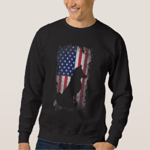 Sweatshirt Drapeau américain de Fox Fière Usa Patriot Fox