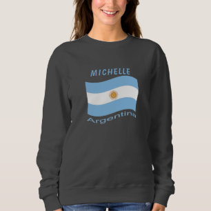 Sweatshirt Drapeau Argentine