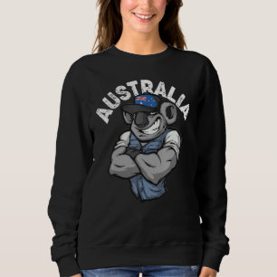 Sweatshirt Drapeau australien pour la fête de l'Australie Koa