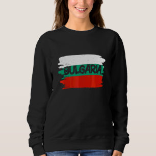 Sweatshirt Drapeau Bulgarie