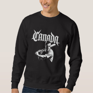 Sweatshirt Drapeau-cadeau Canada Varsity Canadien Toronto Ret