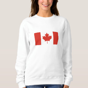 Sweatshirt Drapeau canadien patriotique