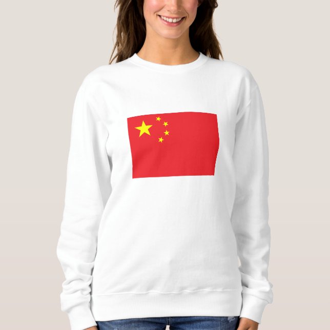 Sweatshirt Drapeau Chinois (Devant)