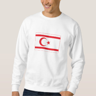 Sweatshirt Drapeau de Chypre du Nord