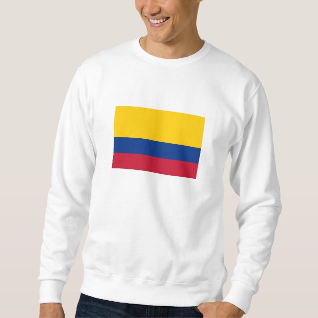 Sweatshirt Drapeau de Colombie (Devant)
