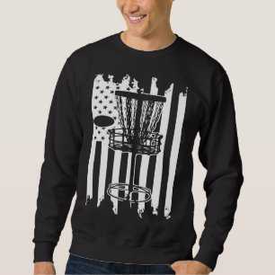 Sweatshirt Drapeau de golf sur disque USA
