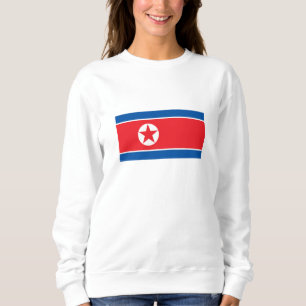 Sweatshirt Drapeau de la Corée du Nord