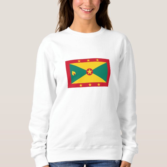 Sweatshirt Drapeau de la Grenade (Devant)