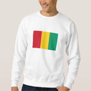 Sweatshirt Drapeau de la Guinée