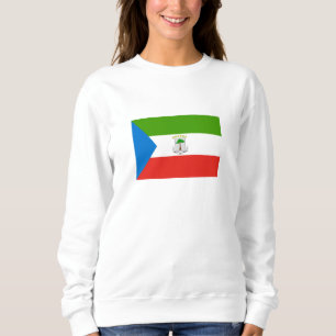 Sweatshirt Drapeau de la Guinée équatoriale