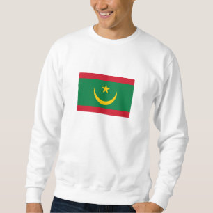 Sweatshirt Drapeau de la Mauritanie