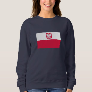 Sweatshirt Drapeau de la Pologne