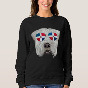 Sweatshirt Drapeau de la République dominicaine Soft Coated W