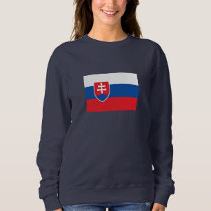 Sweatshirt Drapeau de la Slovaquie