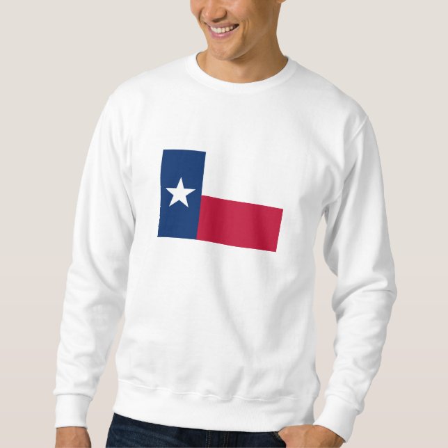 Sweatshirt Drapeau de l'État du Texas (Devant)