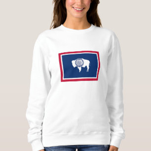 Sweatshirt Drapeau de l'État du Wyoming