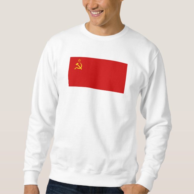 Sweatshirt drapeau de l'URSS (Devant)