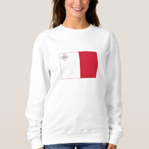 Sweatshirt Drapeau de Malte