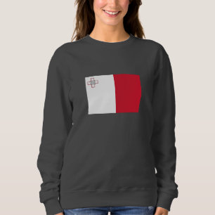 Sweatshirt Drapeau de Malte