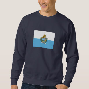 Sweatshirt Drapeau de Saint-Marin