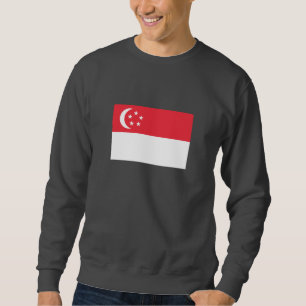 Sweatshirt Drapeau de Singapour