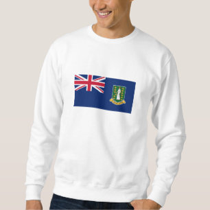 Sweatshirt Drapeau des îles Vierges britanniques