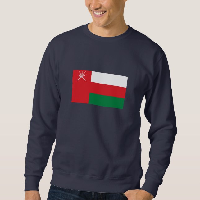 Sweatshirt Drapeau d'Oman (Devant)