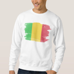 Sweatshirt Drapeau du Mali bracelet, drapeau national