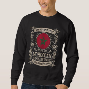 Sweatshirt Drapeau du Maroc Fiers Marocains Hommes & Femmes 1