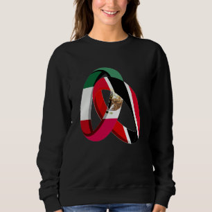 Sweatshirt Drapeau du Mexique Trinité-et-Tobago Anneau de mar