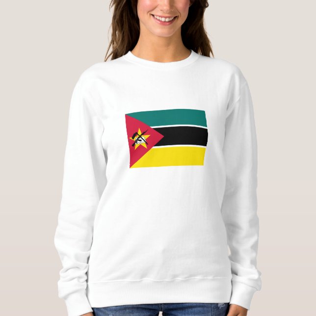 Sweatshirt Drapeau du Mozambique (Devant)