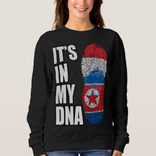 Sweatshirt Drapeau du patrimoine de l'ADN mixte luxembourgeoi