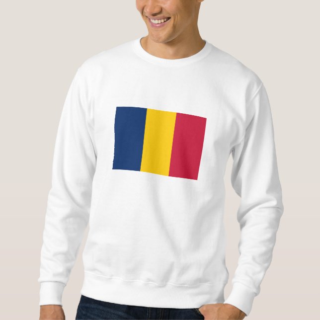 Sweatshirt Drapeau du Tchad (Devant)