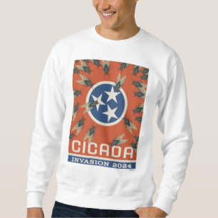Sweatshirt Drapeau du Tennessee Invasion du Canada